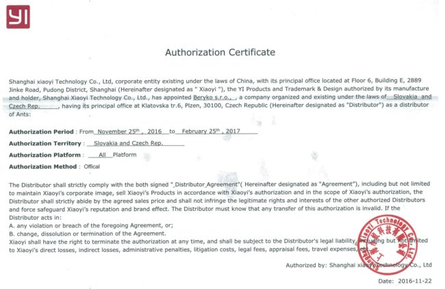 yi_technology_distributor_beryko_certifikat