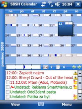 SBSH Calendar Touch: Kvalitní kalendář s přívětivým ovládáním