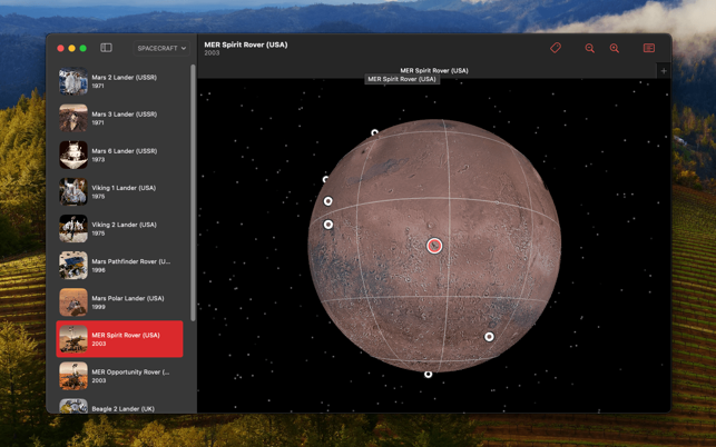 ‎Mars Info Screenshot