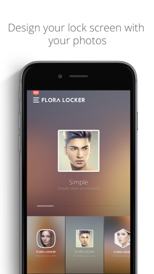 ‎Flora Locker - Design your lock screen with custom themes Screenshot