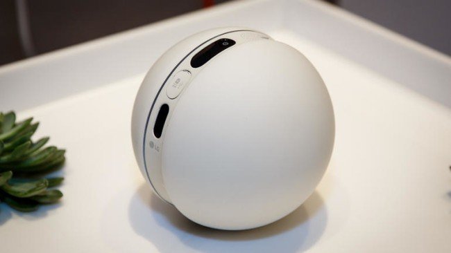LG Rolling Bot: Chytrá koule, která vám pohlídá domácnost a zabaví domácí mazlíčky