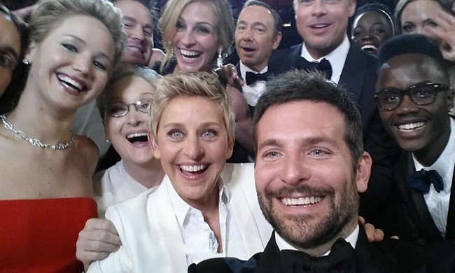 Oscars selfie