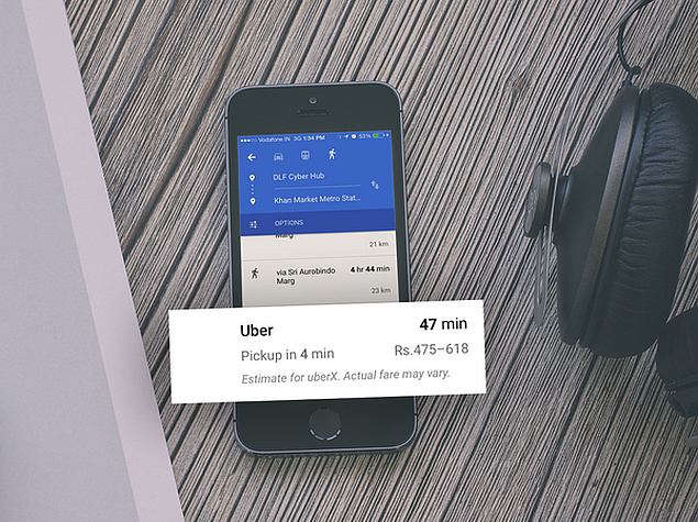 Nejnovější aktualizace Google Map přináší integraci Uberu