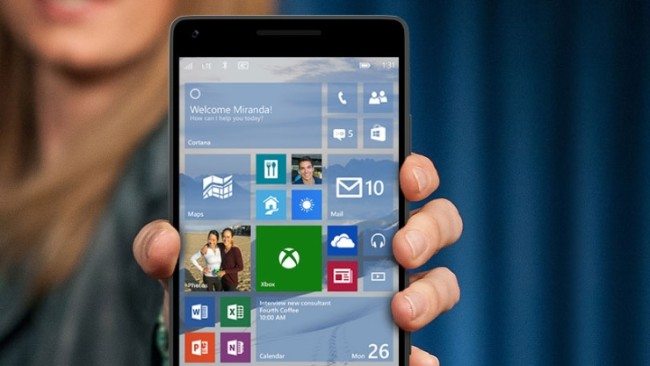Microsoft aktualizoval Insider preview Windows 10 Mobile: Novinek je víc než dost