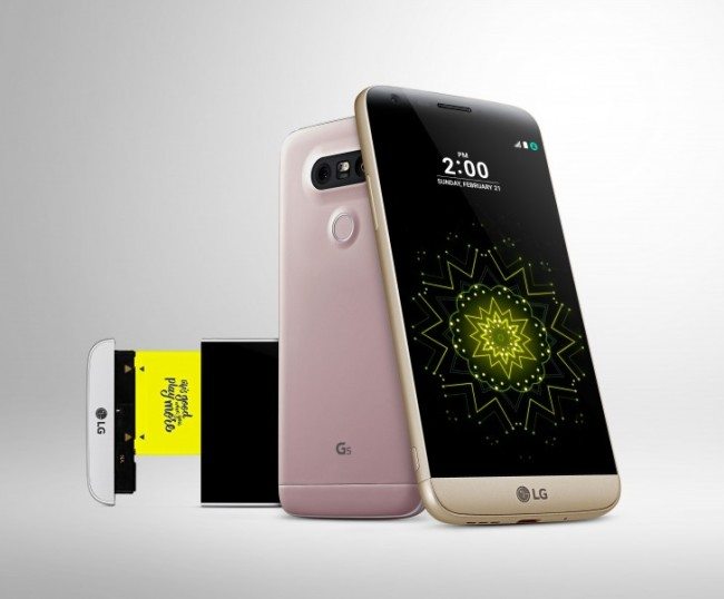 LG G5 zlevňuje a dostává novou aktualizaci