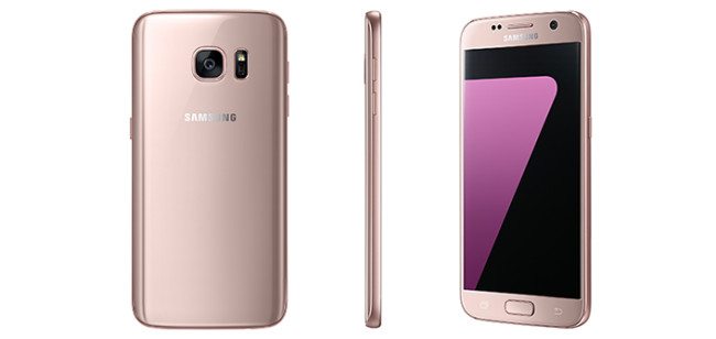 Samsung Galaxy S7 a S7 edge dostávají růžovo-zlatý kabátek