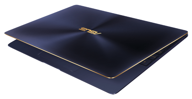 ASUS ZenBook 3_UX390_unibody design wity aerospace grade alloy