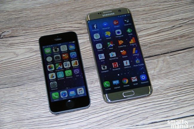 4" iPhone SE vs. 5,5" Samsung Galaxy S7 edge