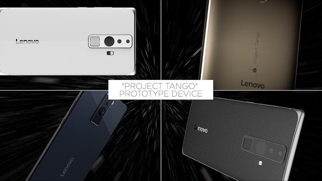 Lenovo v červnu představí smartphone s očima: Vidět jej naučí Project Tango