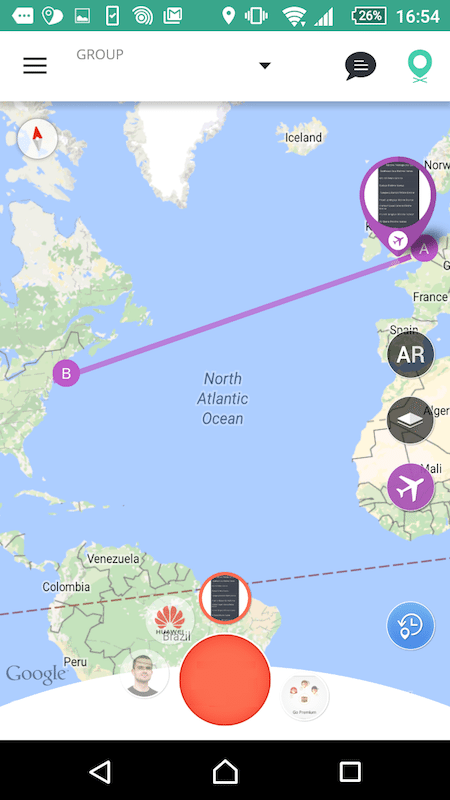 Sygic Flight Tracker pro Family Locator zdarma: Mějte přehled o svých ...