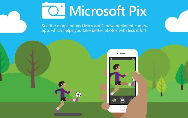 Microsoft Pix Camera: Fotoaplikace pro iOS s prvky umělé inteligence