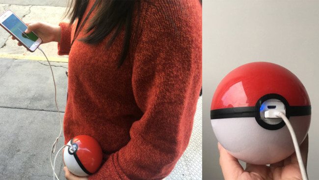 Fanoušci Pokémon GO zbystřete, k dispozici je powerbanka ve tvaru Pokéballu