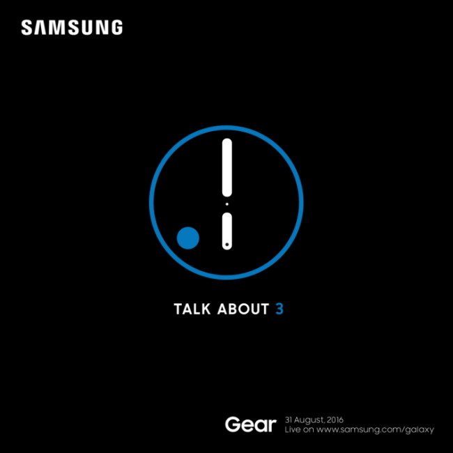 Samsung dnes představí hodinky Gear 3: Sledujte s námi živě tiskovou konferenci