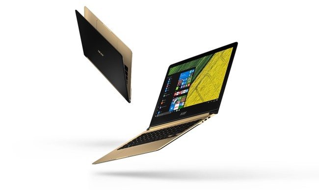 Acer Swift 7 je nejtenčí notebook na světě: Překonal MacBook i HP Spectre 13