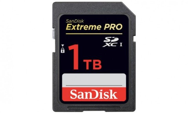 SanDisk vyrobil prototyp paměťové karty s největší kapacitou na světě