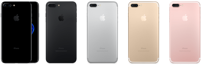 iPhone 7 pořídíte v 5 variantách