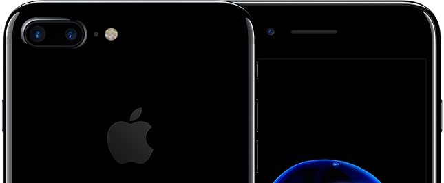 iPhone 7 v lesklé černé se snadno poškrábe a je magnetem na otisky prstů