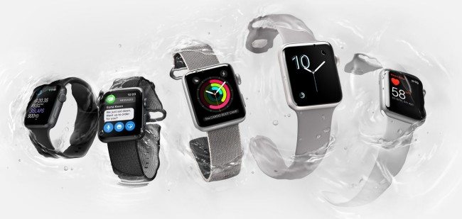 Apple Watch Series 2 představeny: Jsou vodotěsné a mají vestavěnou GPS