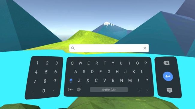 Další přírůstek do rodiny Daydream: Google vydal vlastní klávesnici pro VR