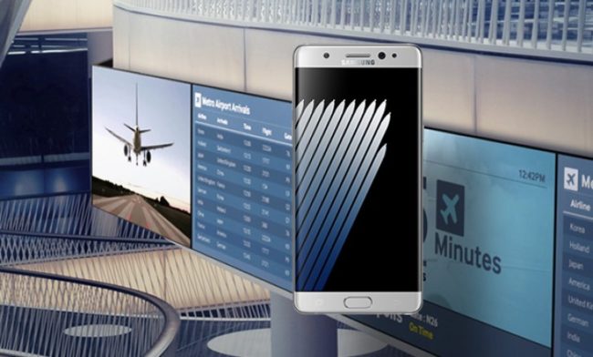 Samsung Galaxy Note7 je nově možné vracet i na letištích