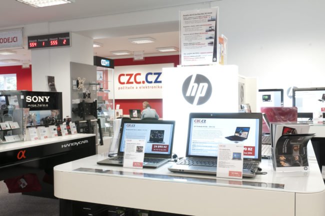 Showroom CZC.cz v Praze – Hájích