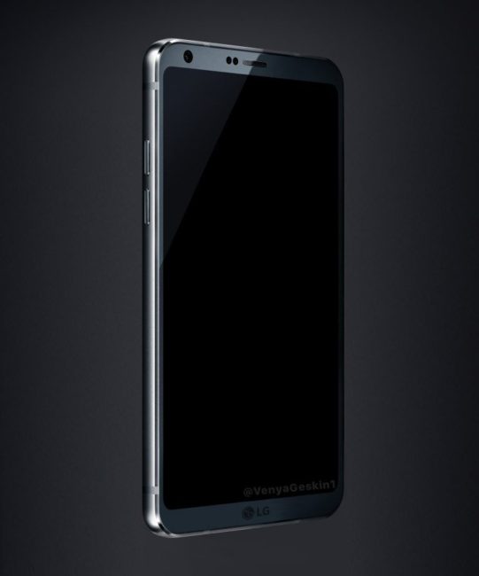 Neoficiální render LG G6