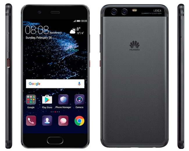Huawei P10 na oficiálním obrázku