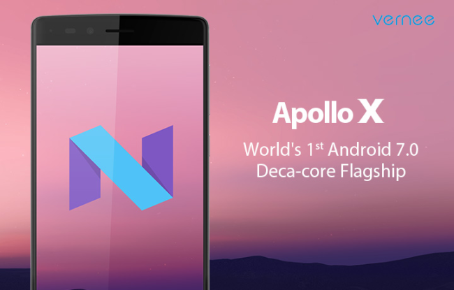 Vernee Apollo X: První desetijádrový smartphone s Androidem 7.0