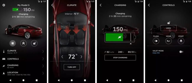 Tesla chystá novou verzi mobilní aplikace. Podívejte se na první obrázky