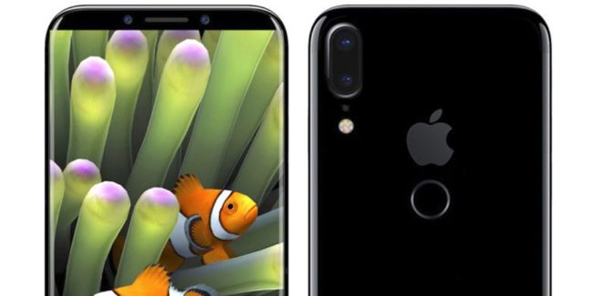 Koncept iPhone 8 vytvořený na základě nových informací