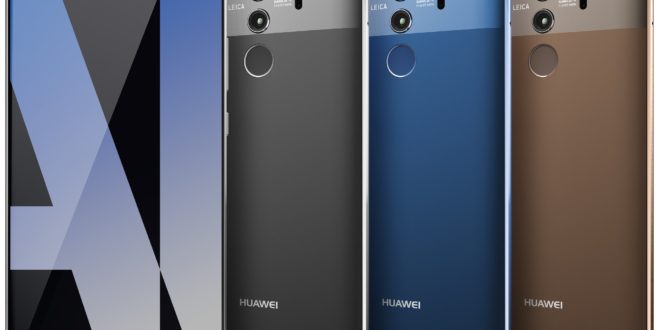Huawei Mate 10 Pro na oficiálních snímcích, které před nedávnem unikly na internet