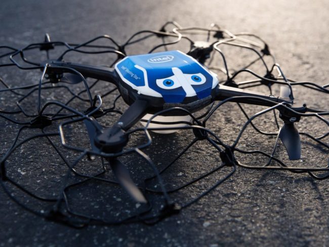 Speciální dron od Intelu upravený pro potřeby zahajovacího ceremoniálu ZOH