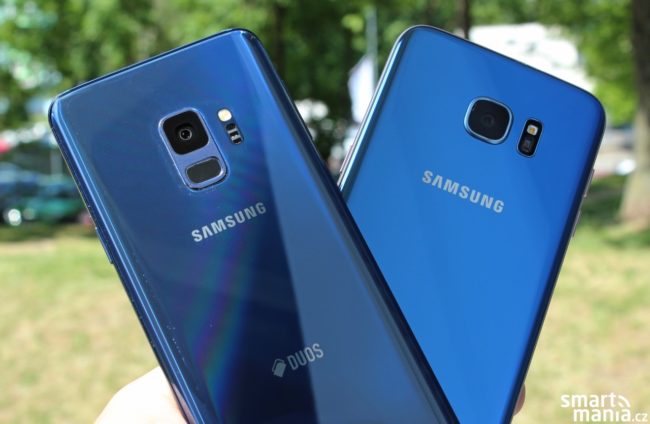 Samsung Galaxy S9 vs. Samsung Galaxy S7 edge: srovnání fotoaparátů