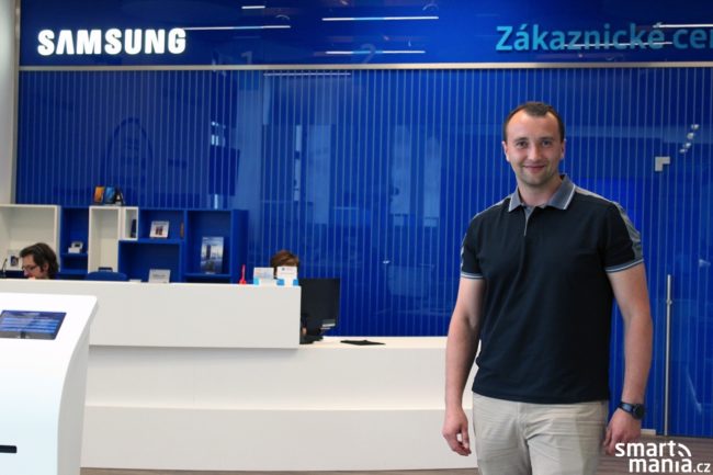Jan Procházka, ředitel zákaznického servisu společnosti Samsung