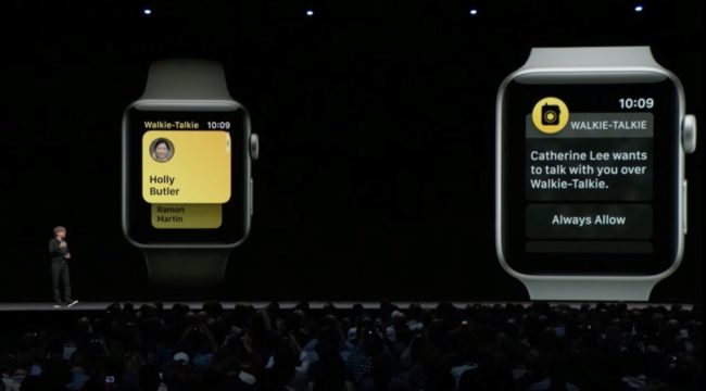 Aplikace Vysílačka pro snadnou komunikaci přes Apple Watch