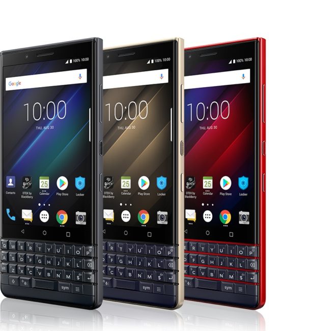 Hardwarovou klávesnici dnes najdeme pouze u smartphonů značky BlackBerry