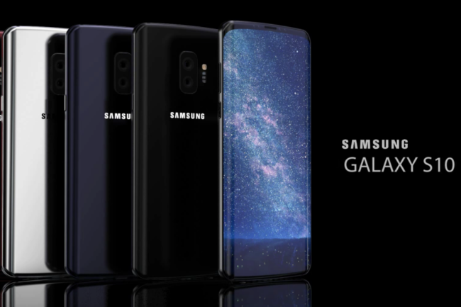 Fanouškovský koncept Samsungu Galaxy S10
