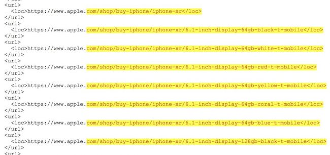 iPhone Xr má být dostupný v černé, bílé, červené, žluté, korálové a modré barvě.