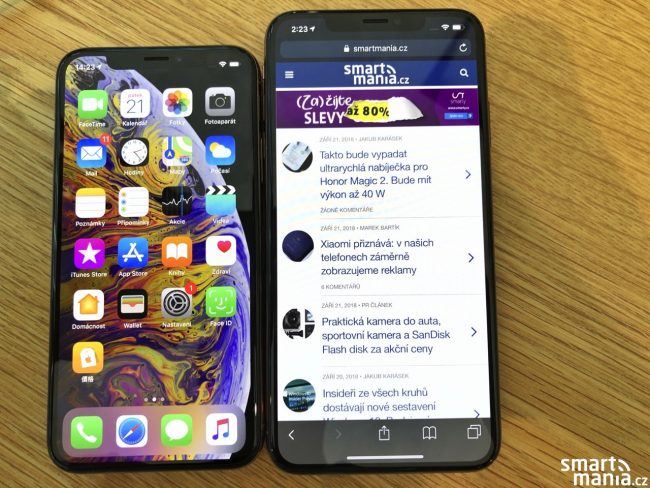 iPhone Xs a iPhone Xs Max