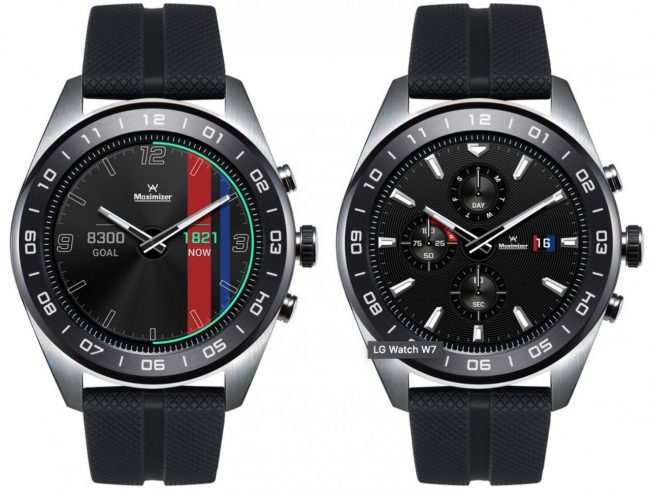 LG Watch W7 jsou nové hybridní hodinky s wearOS