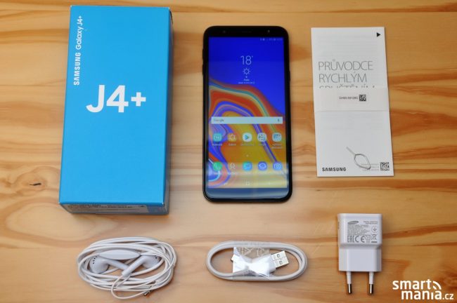 Samsung Galaxy J4+ recenze