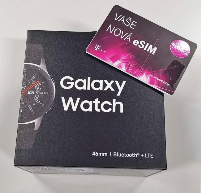 Samsung Galaxy Watch LTE a eSIM od T-Mobile