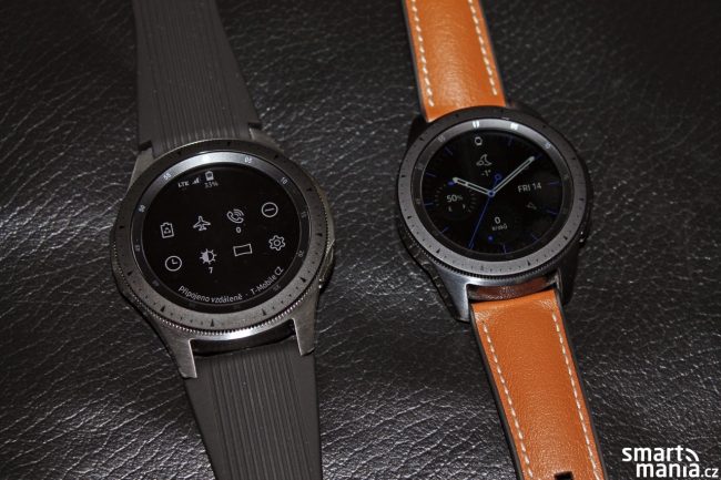 Samsung Galaxy Watch LTE (46 mm) a klasická edice (42 mm)