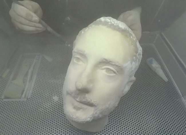 Výroba testovací hlavy :-)
