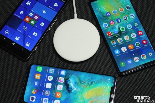 Bezdrátová nabíječka Huawei CP60 recenze