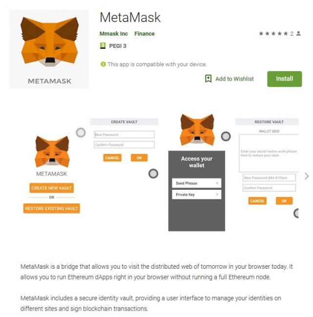 MetaMask Android Clipper Malware