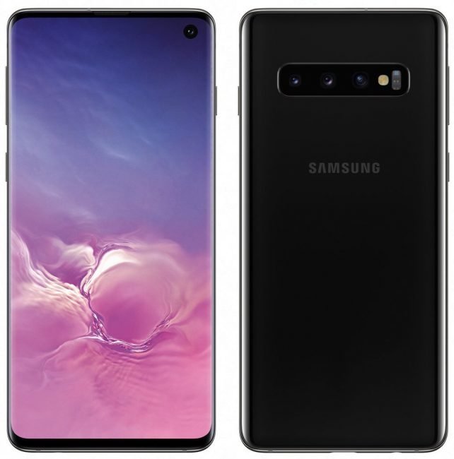 Samsung Galaxy S10 na oficiálním tiskovém snímku