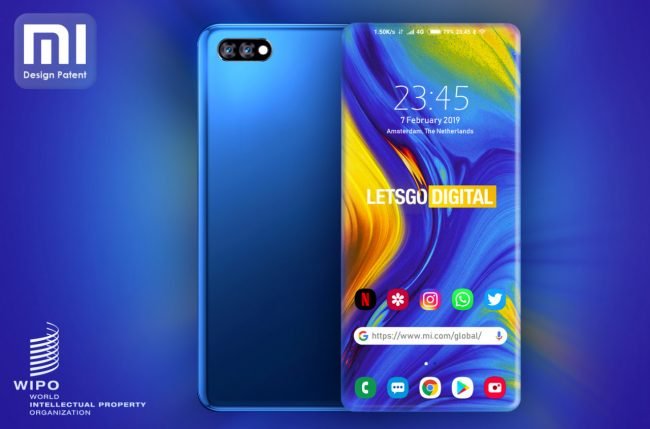 Xiaomi bezrámečkový koncept