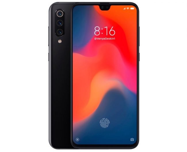 Takto by mohlo Xiaomi Mi 9 vypadat