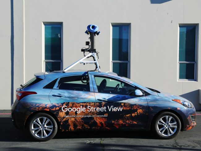 Google Street View auto Google Street View auto